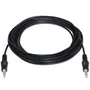 Aisens Cable de Audio Estéreo Jack 3.5mm Macho a Jack 3.5mm Macho 3m Negro